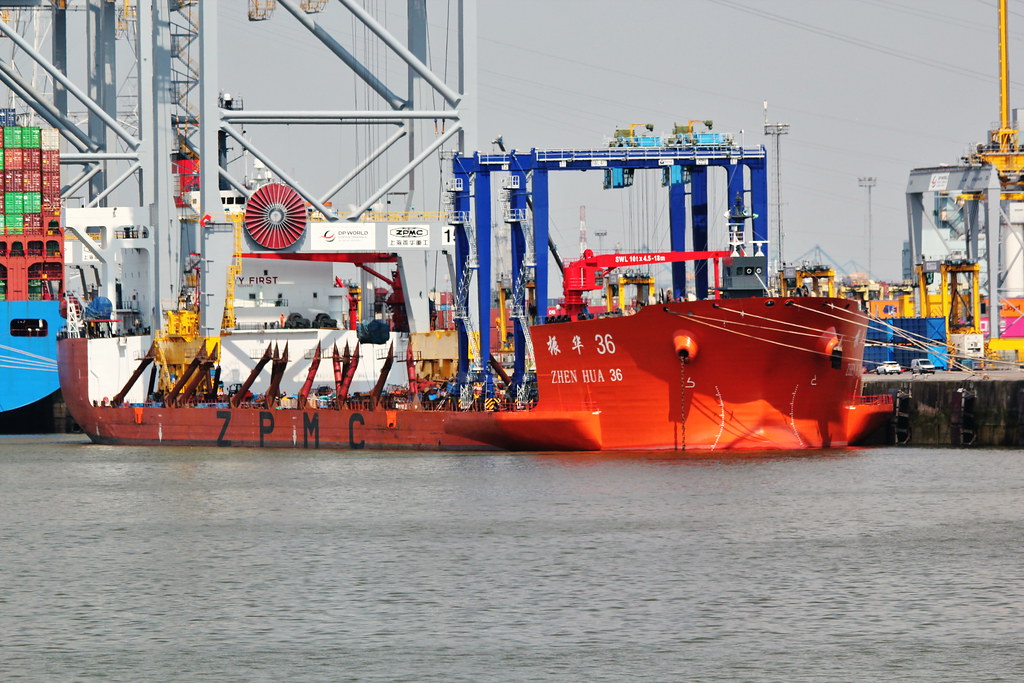 div. ports (196) zhen hua (heavy load) 54.022t — illustrating best heavy load